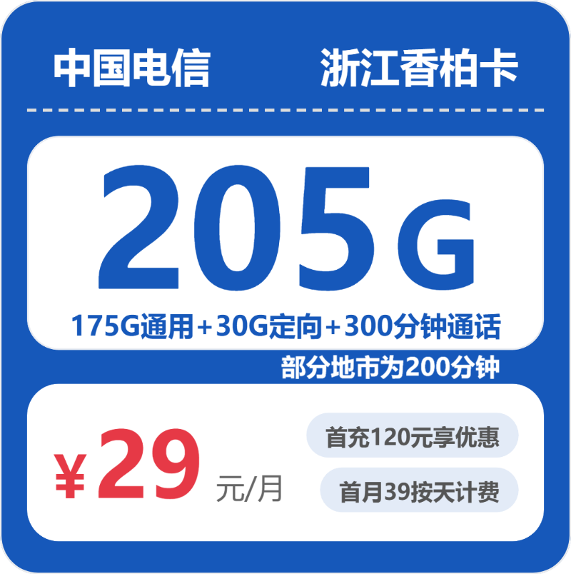 2026年6月上旬浙江移动、联通、广电、电信流量卡办理详解!