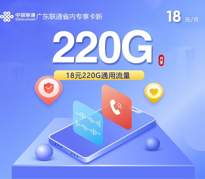 广东联通省内专享卡新