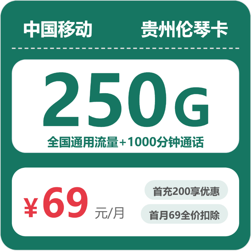 移动贵州伦琴卡
