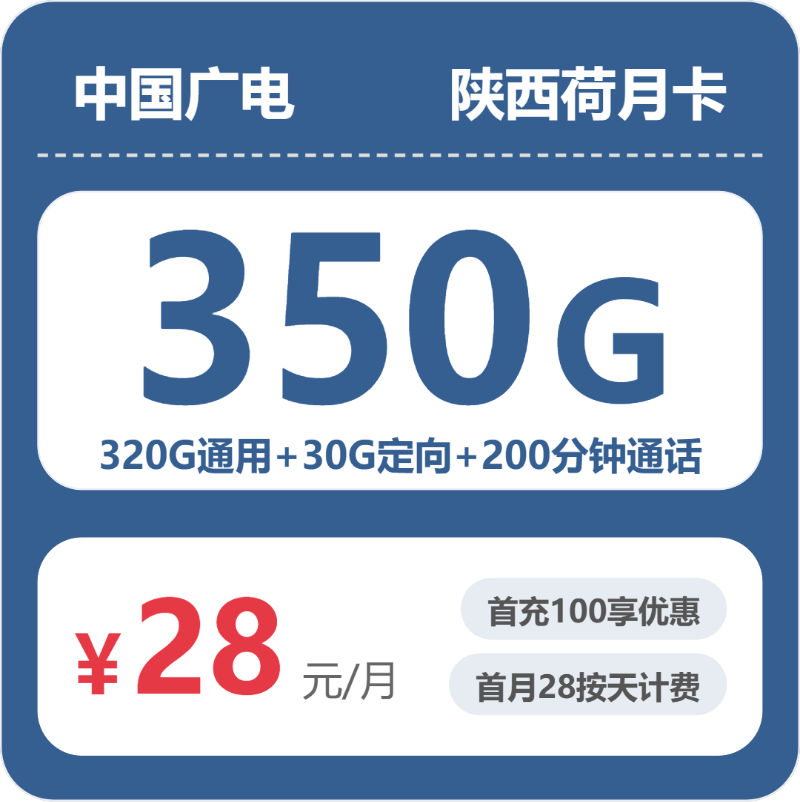 广电陕西荷月卡