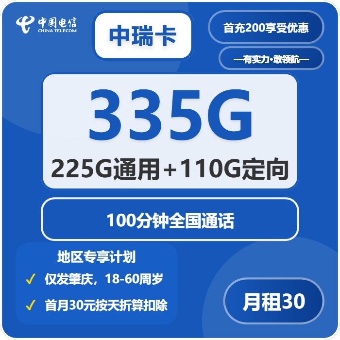 电信中瑞卡