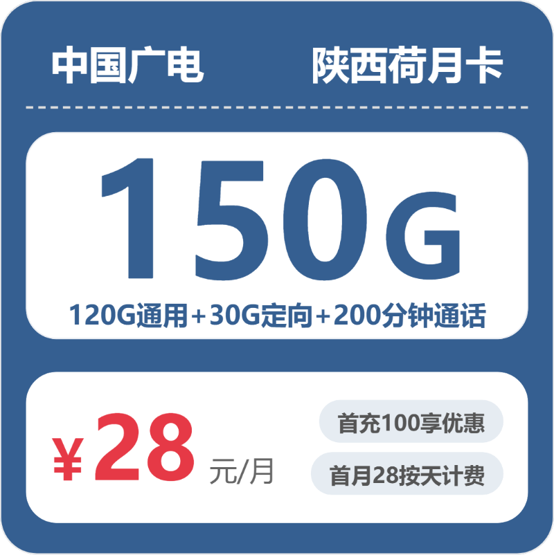 广电陕西荷月卡