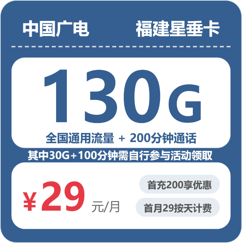广电福建星垂卡